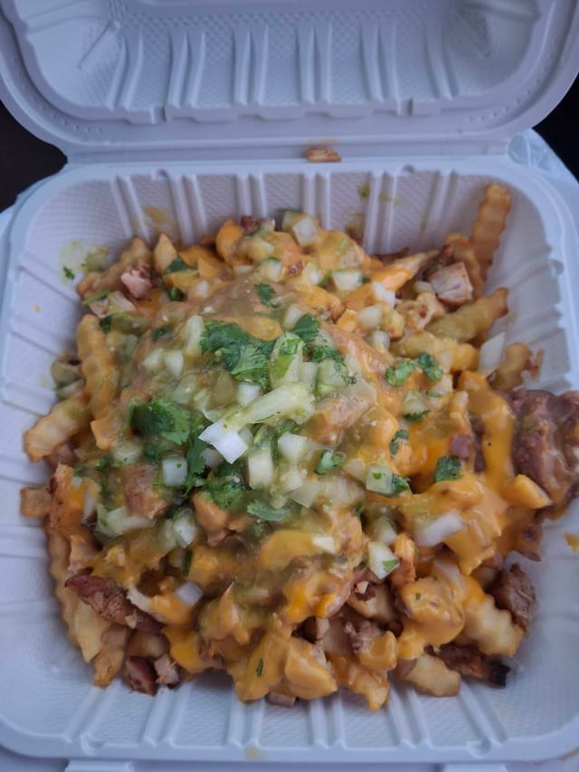 Fries with Meat.