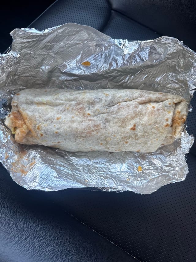 Regular Burrito Veggie.