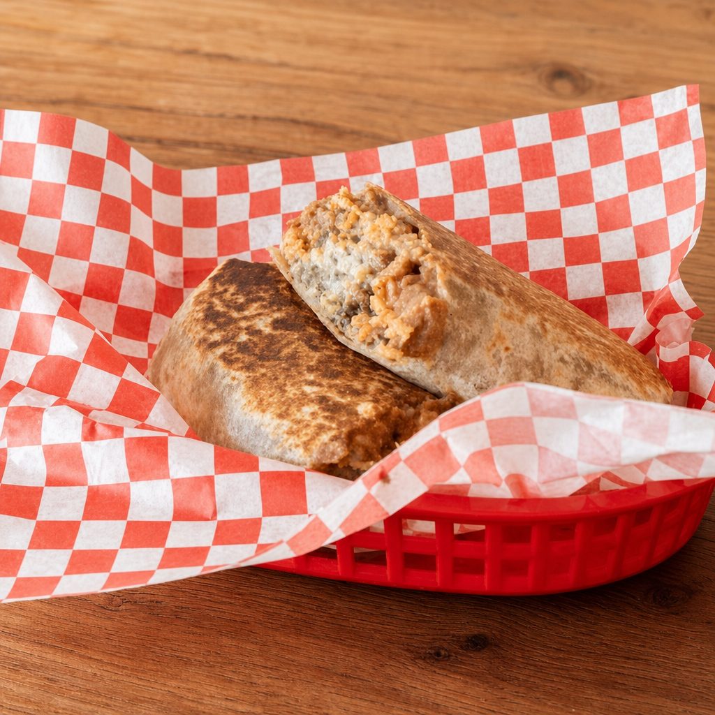 Gordo Burrito with Meat.