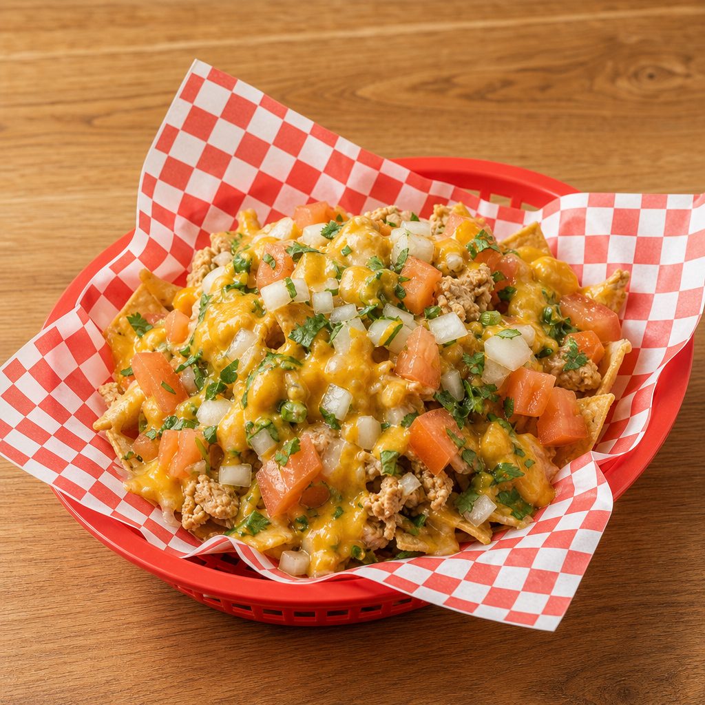 Nachos with Meat.