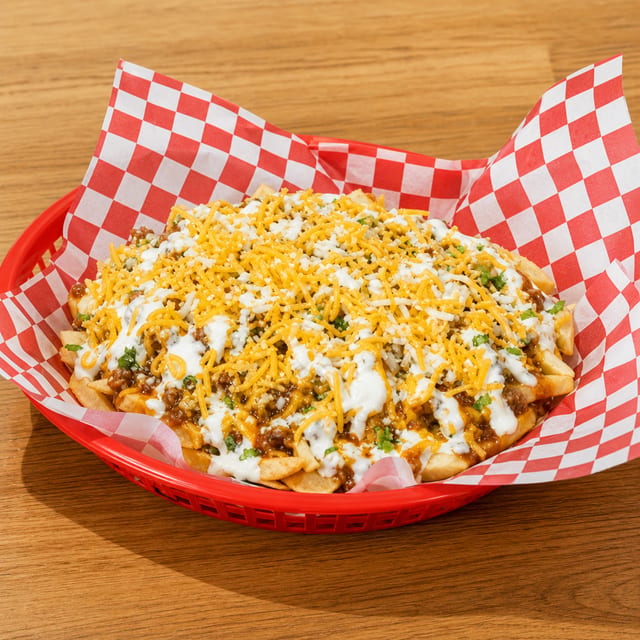 Gordo Fries with Meat.