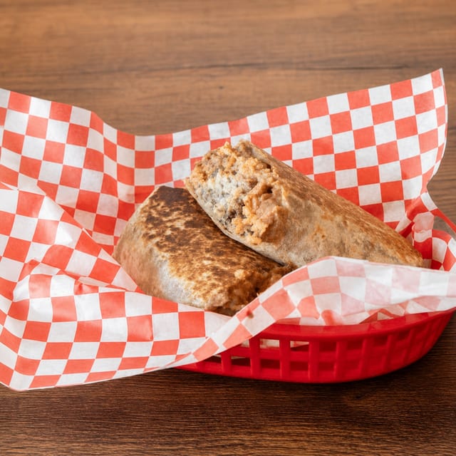 Gordo Burrito with Meat.