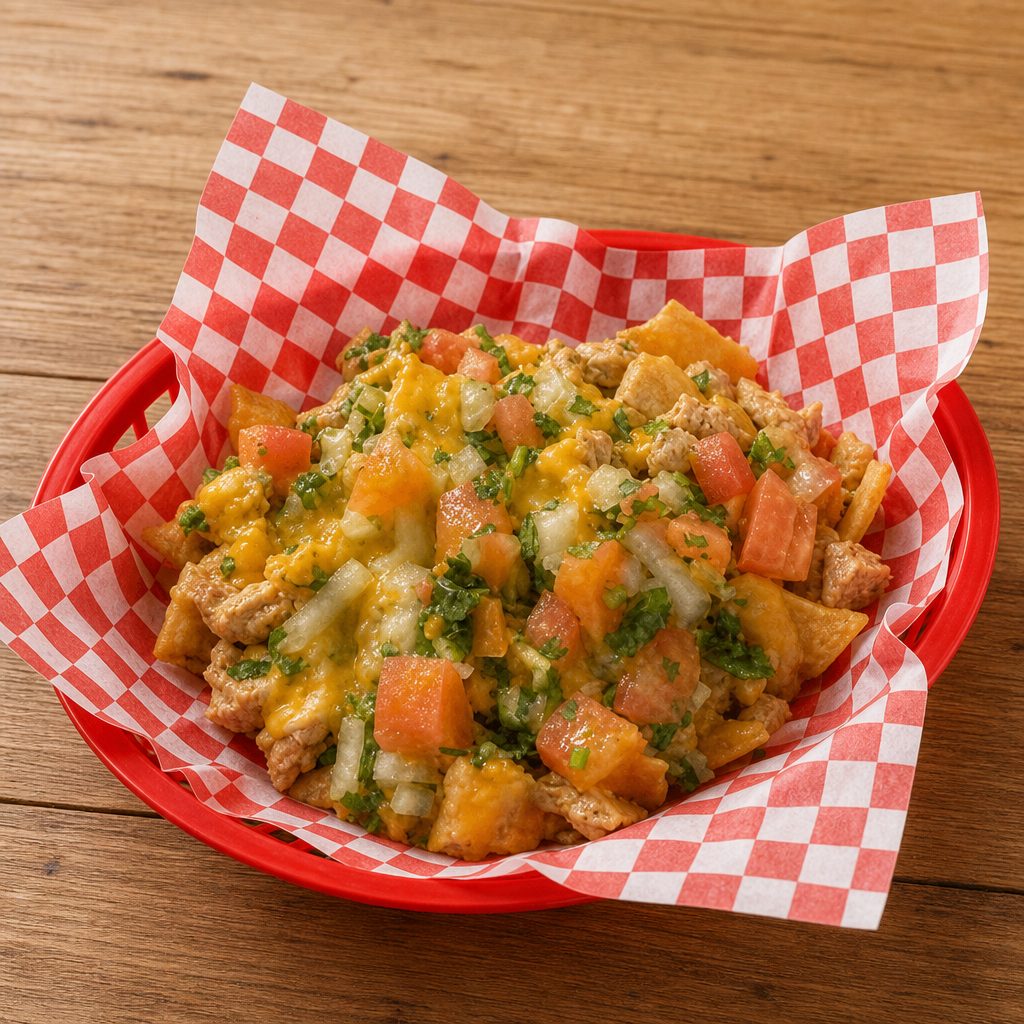 Nachos with Meat.