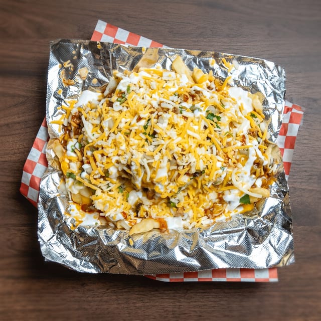 Gordo Fries with Meat.