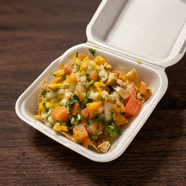 Nachos with Meat.