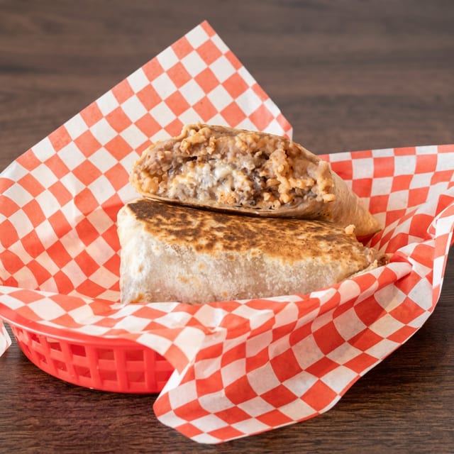 Regular Burrito-Bean & Cheese.