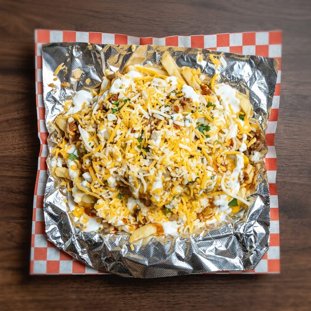 Gordo Fries with Meat.