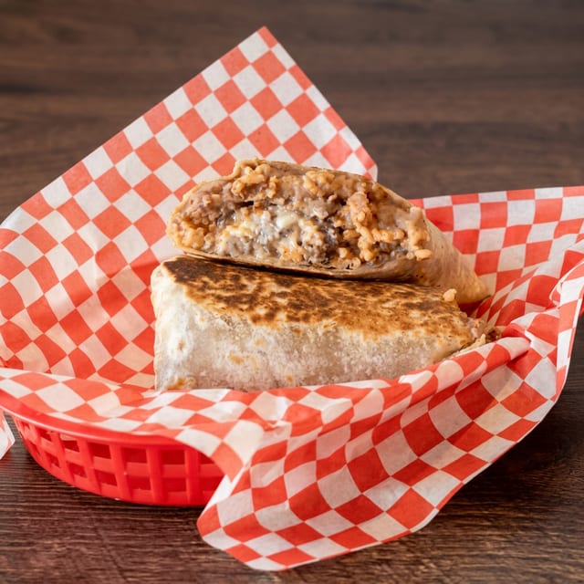 Regular Burrito Bean & Cheese.